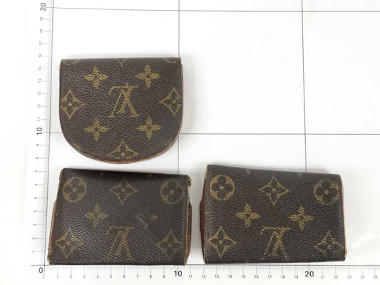 LOUIS VUITTON Monogram Multicle/Coin Case*3 Coin Case