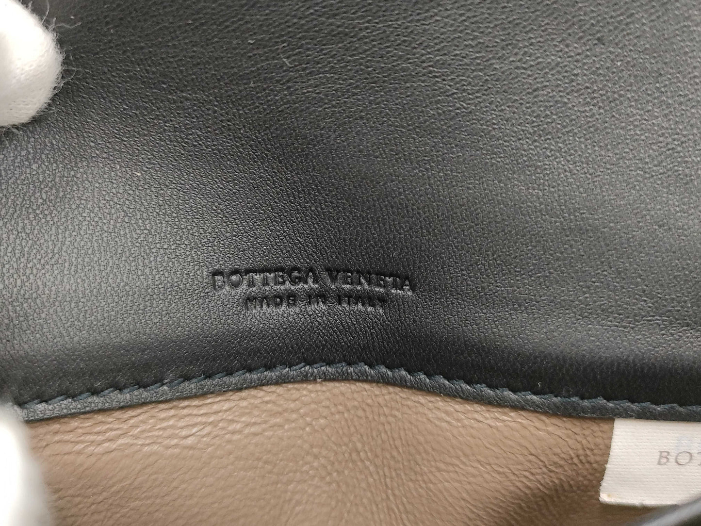 (10461_0267)▼BOTTEGA VENETA Intrecciato Flap Leather x Python Long Wallet Wallet