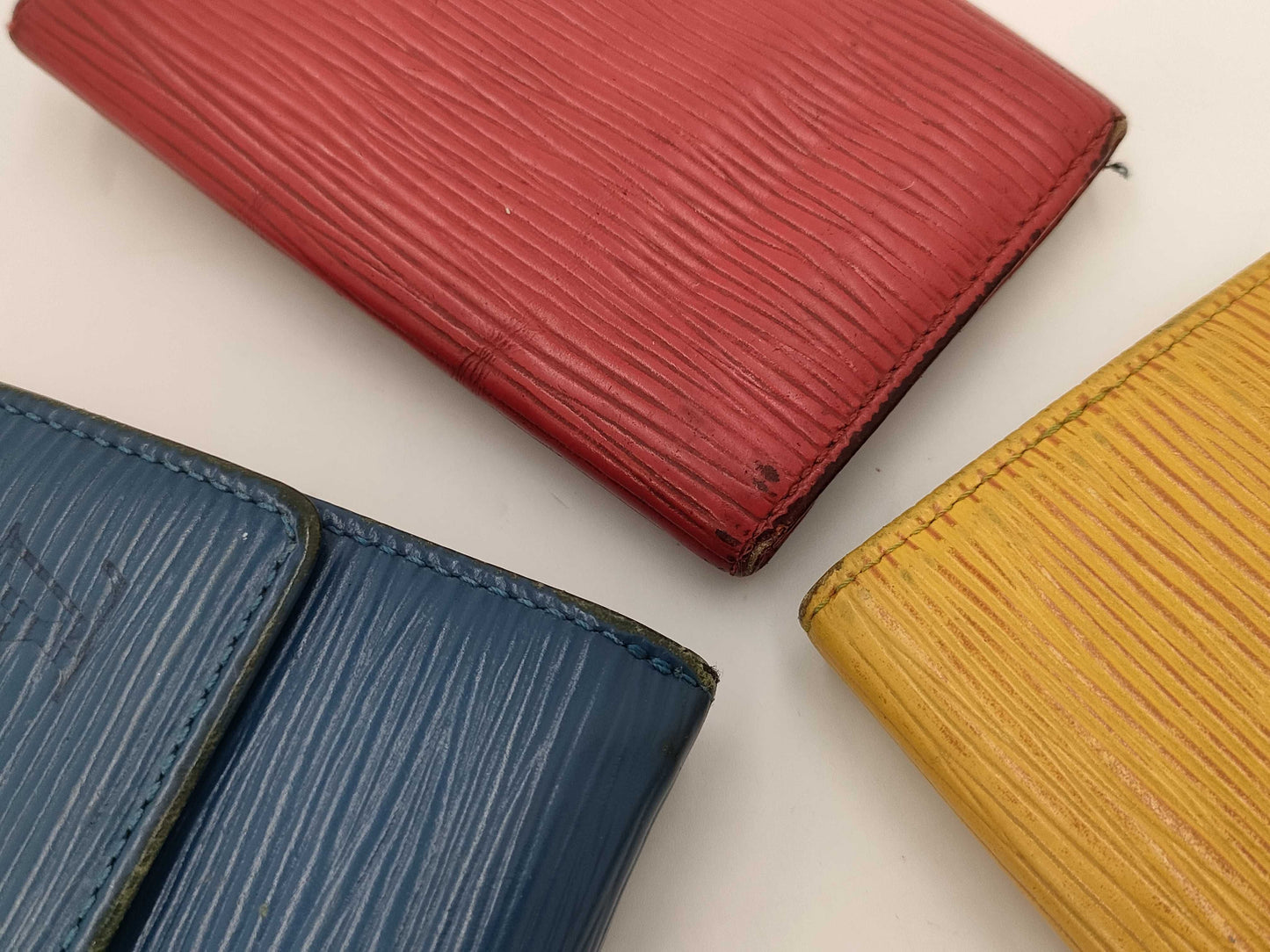 (10463_0018) LOUIS VUITTON Epi Wallet/Key Case 3-Piece Set Other Accessories