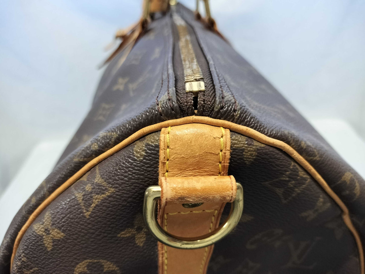 LOUIS VUITTON Monogram M41414 Keepall Bandouliere 55 Boston Bag