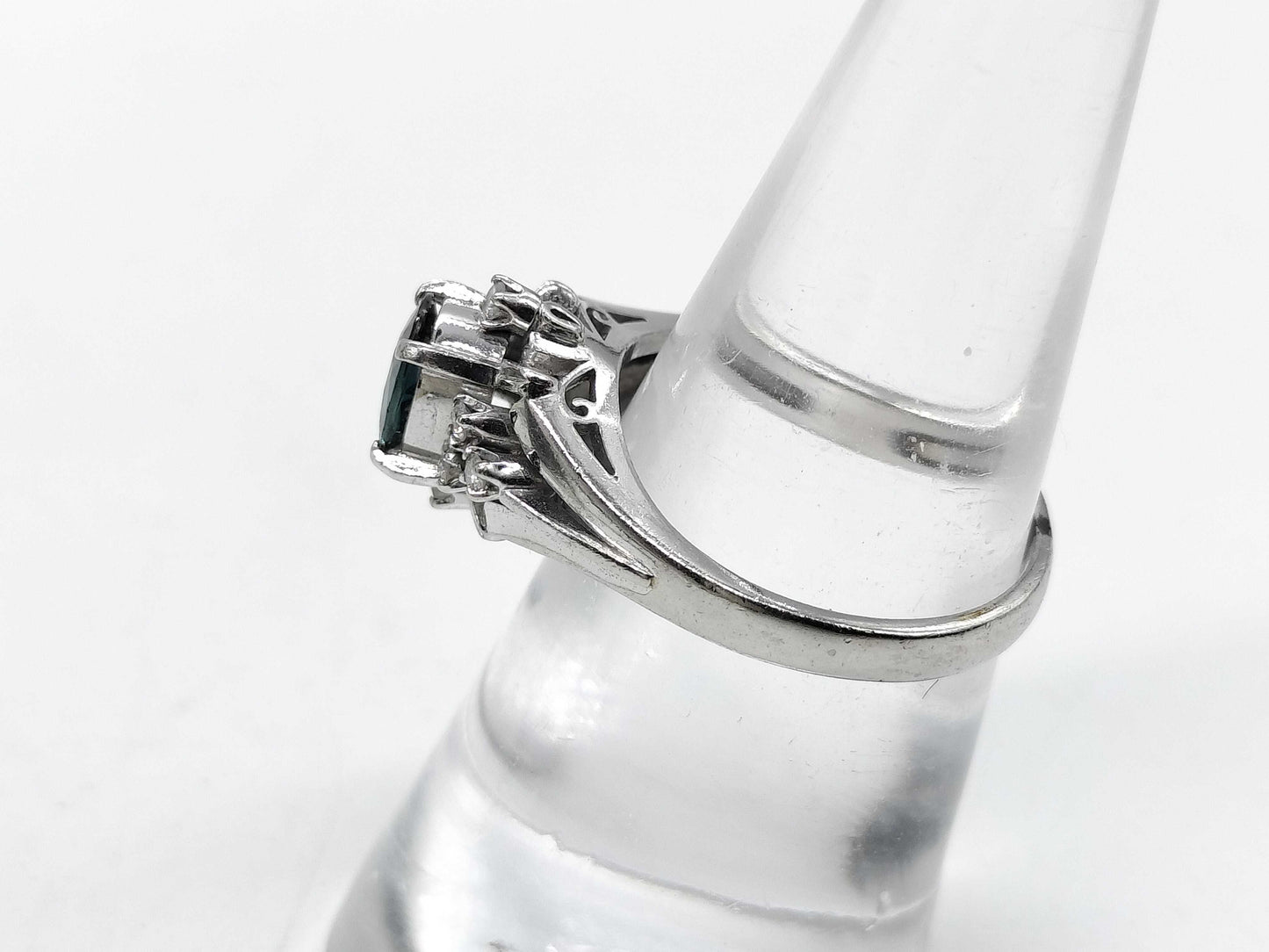 S0.72ct D0.11ct PT900 5.5g Ring