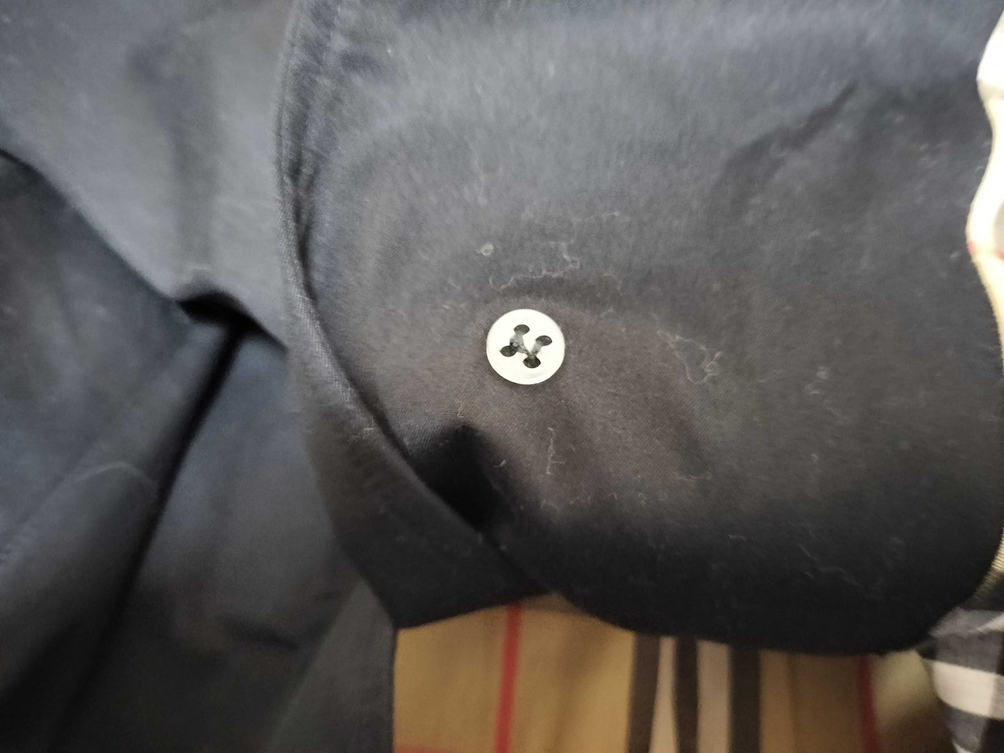 BURBERRY Navy Balenciaga Coat