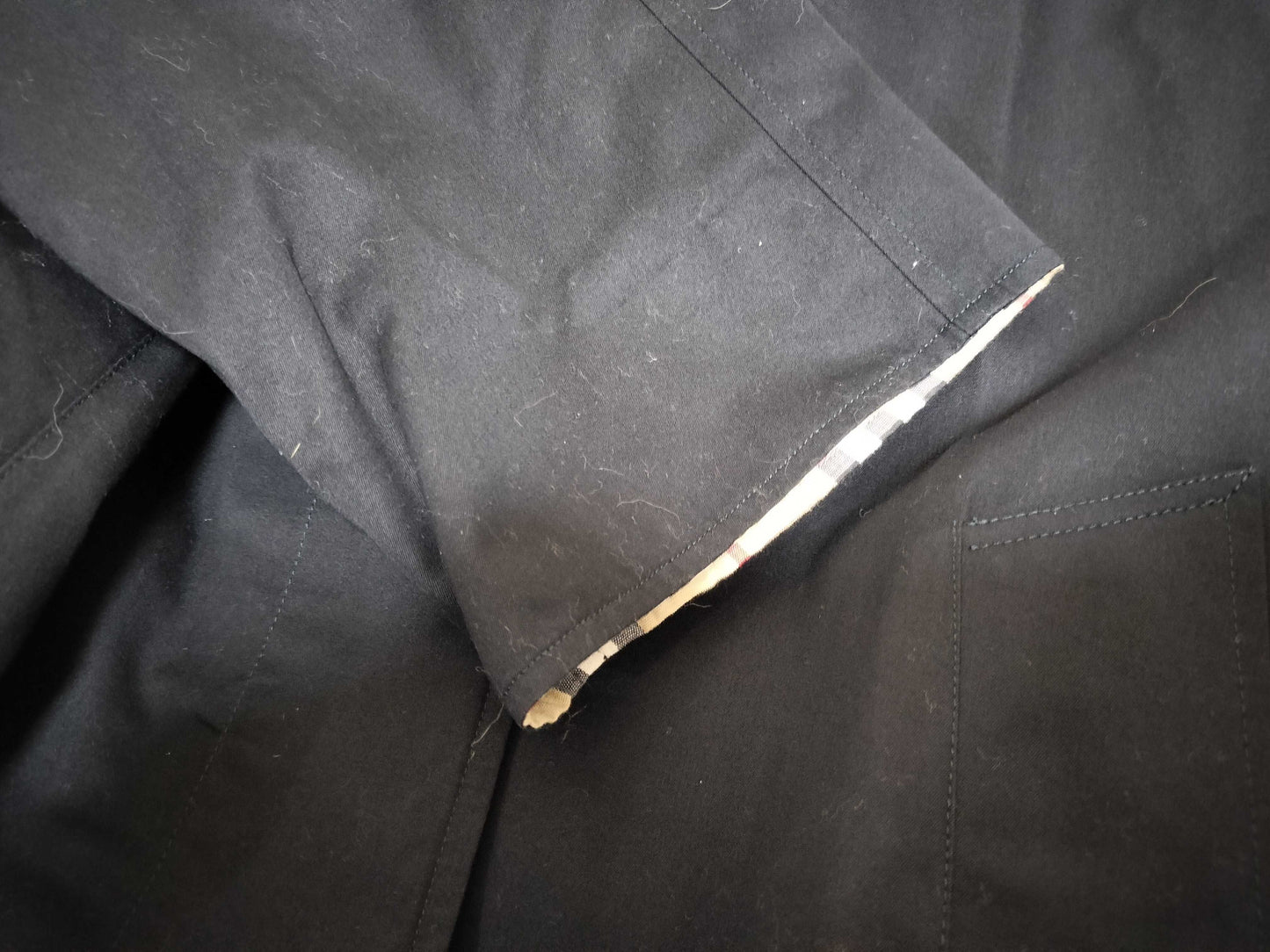 BURBERRY Navy Balenciaga Coat