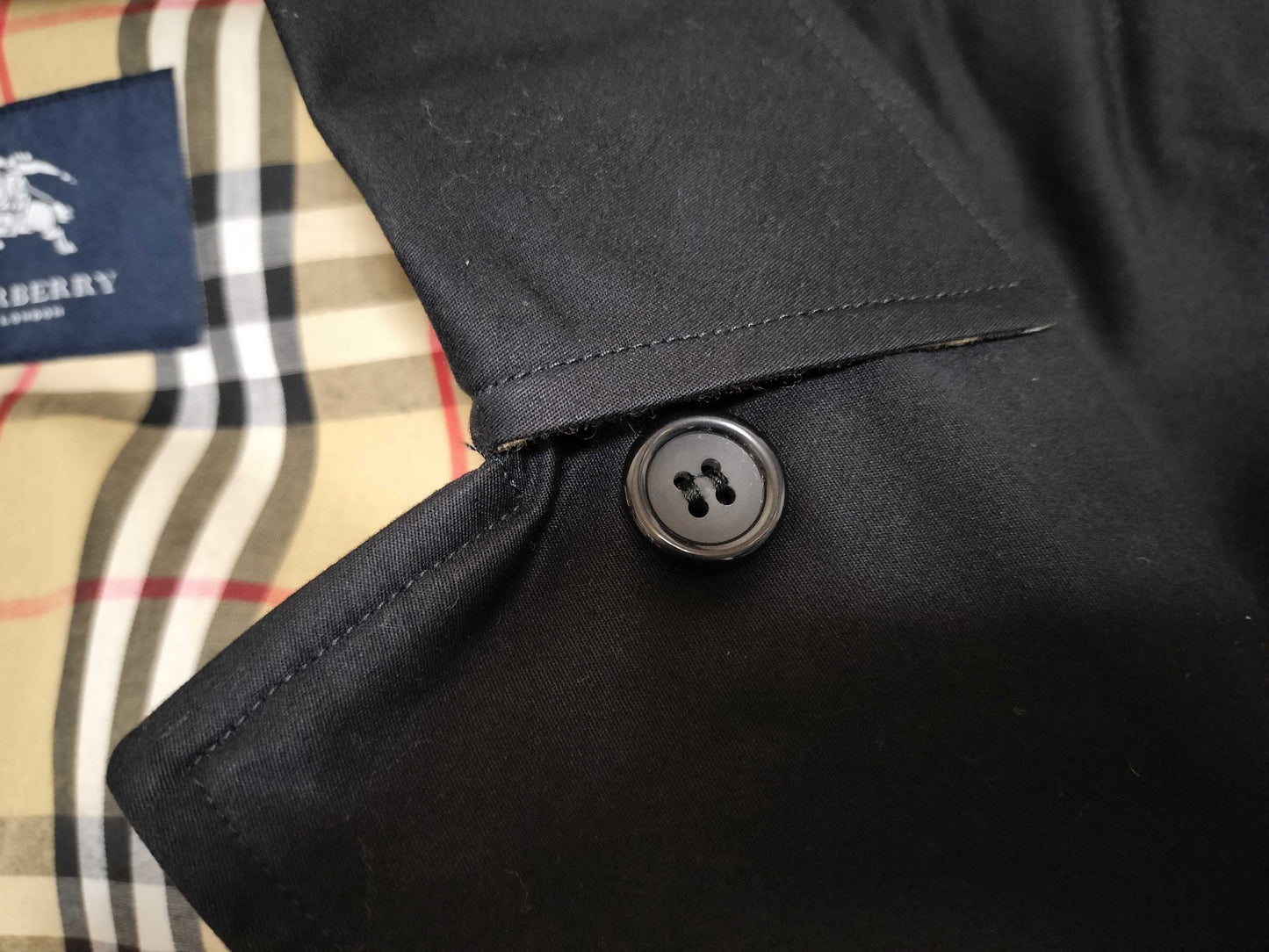 BURBERRY Navy Balenciaga Coat