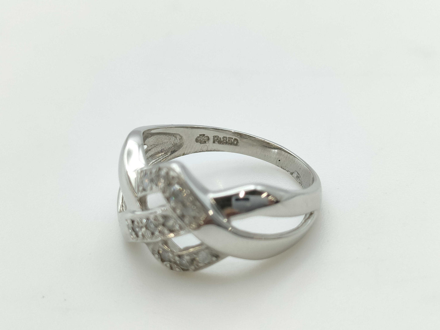 D0.18ct PT850 5.2g Ring