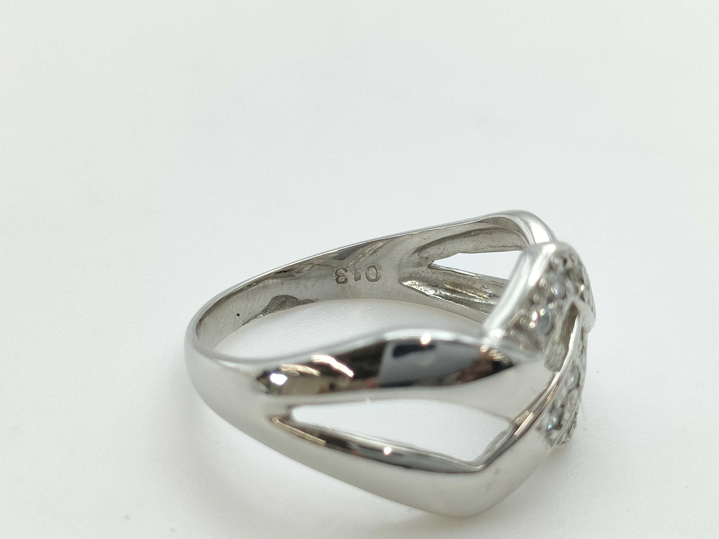 D0.18ct PT850 5.2g Ring
