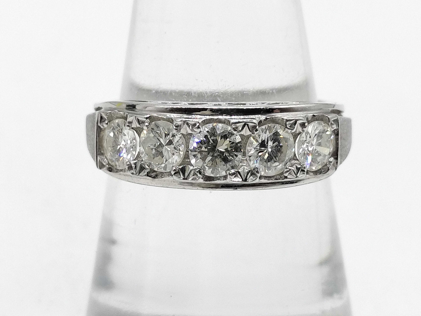 D1.00ct PT900 4.9g Ring
