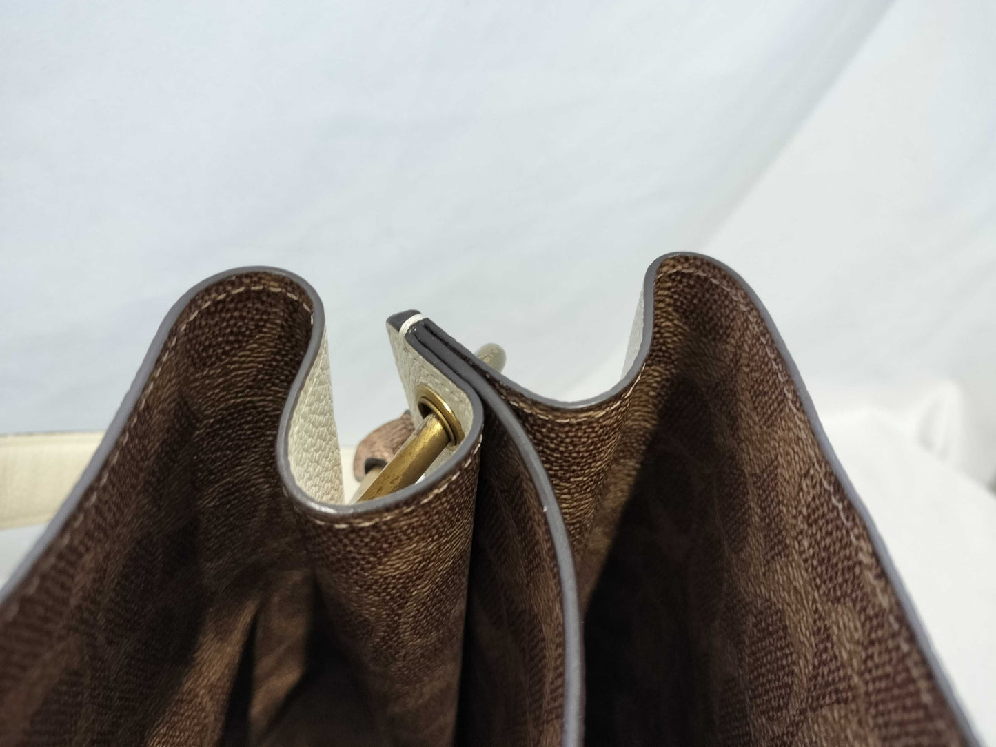 COACH 76365 2-Way Tote Bag Leather Shoulder Bag