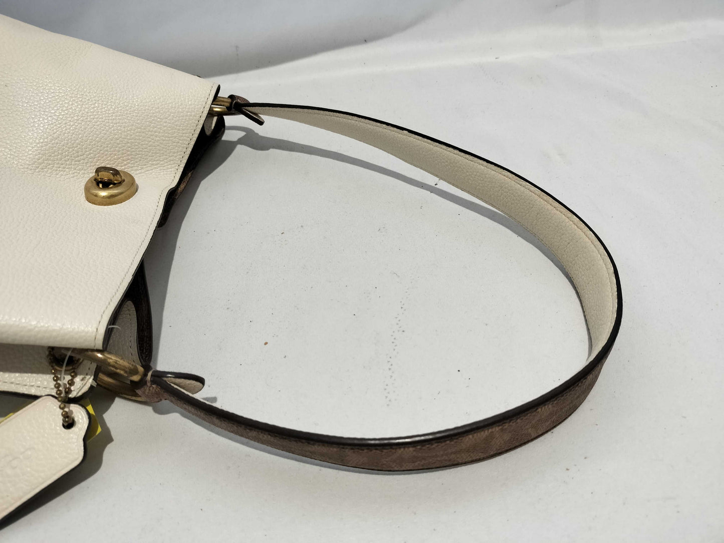 COACH 76365 2-Way Tote Bag Leather Shoulder Bag
