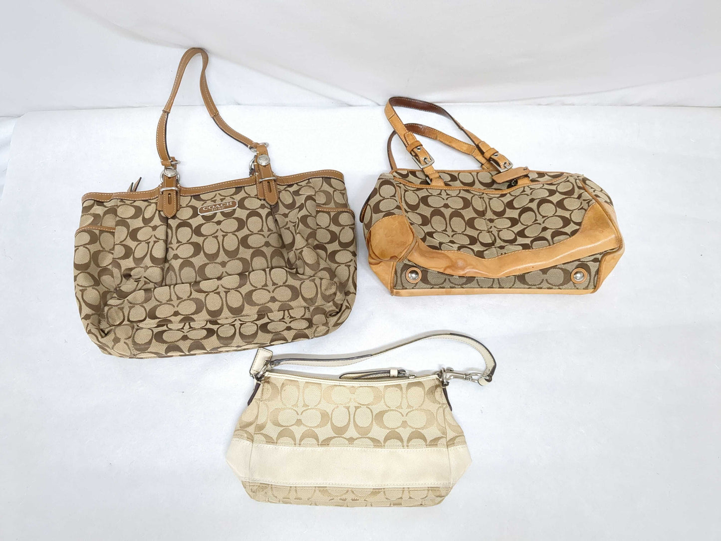 COACH Signature Bags *3 Tote Bags
