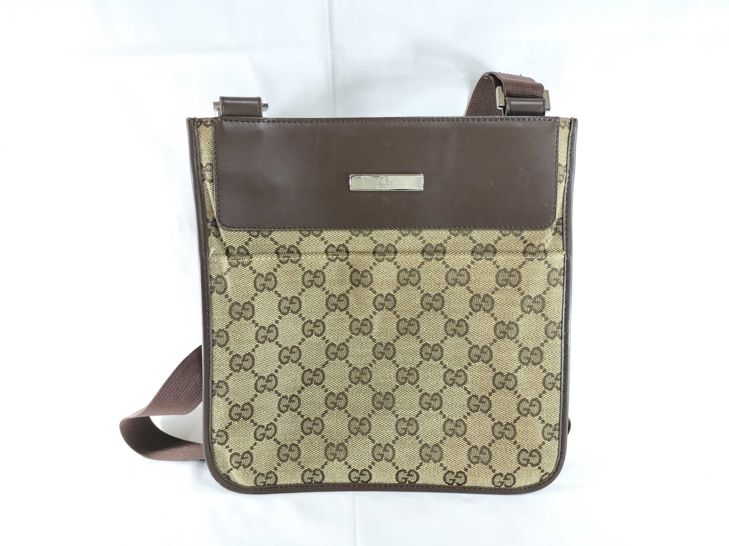 GUCCI GG Canvas Shoulder Bag 0190348 200047