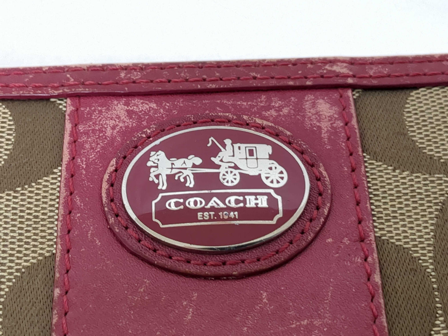 COACH Signature Bag/Wallet Signature Set Shoulder Bag
