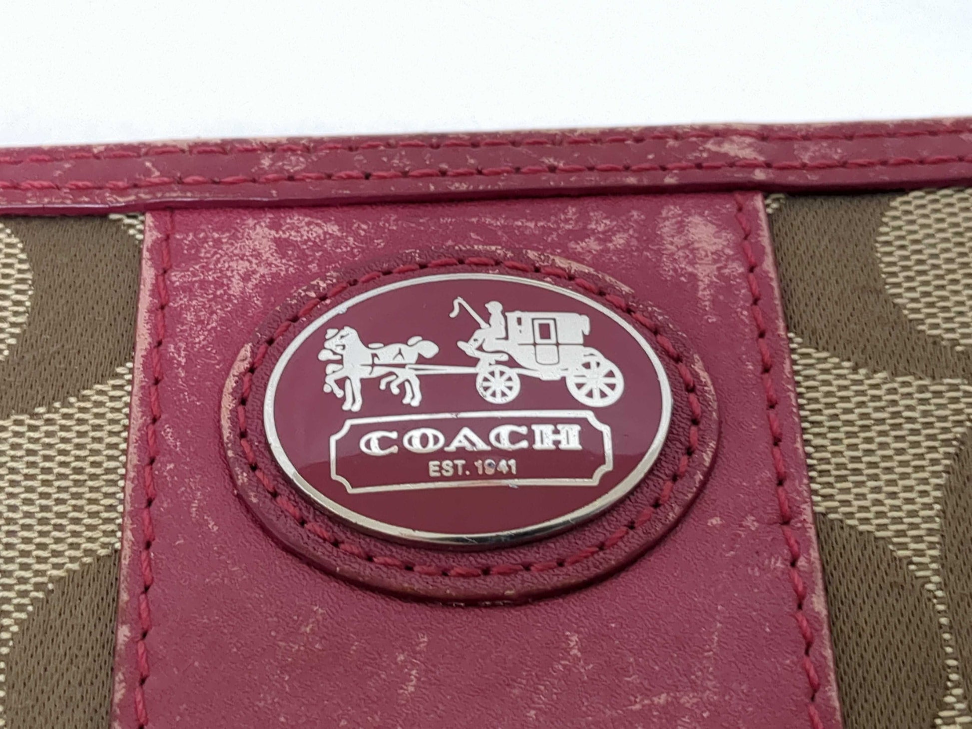 COACH Signature Bag/Wallet Signature Set Shoulder Bag