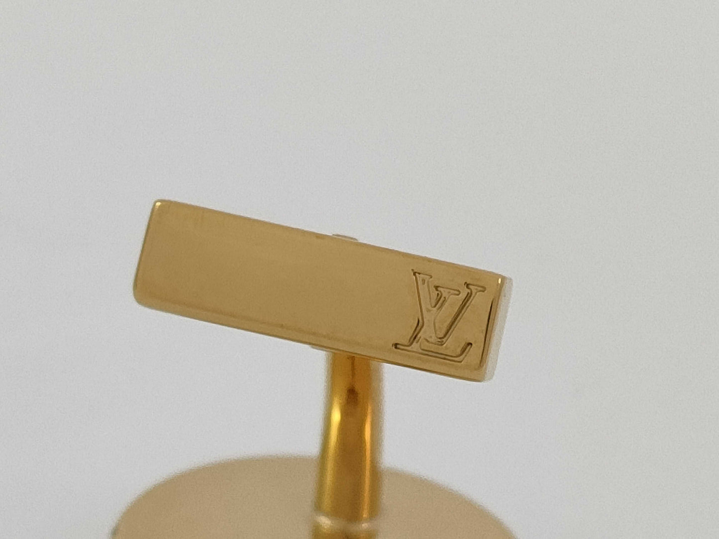 LOUIS VUITTON Bouton de Manchette Cufflinks 925 with Case