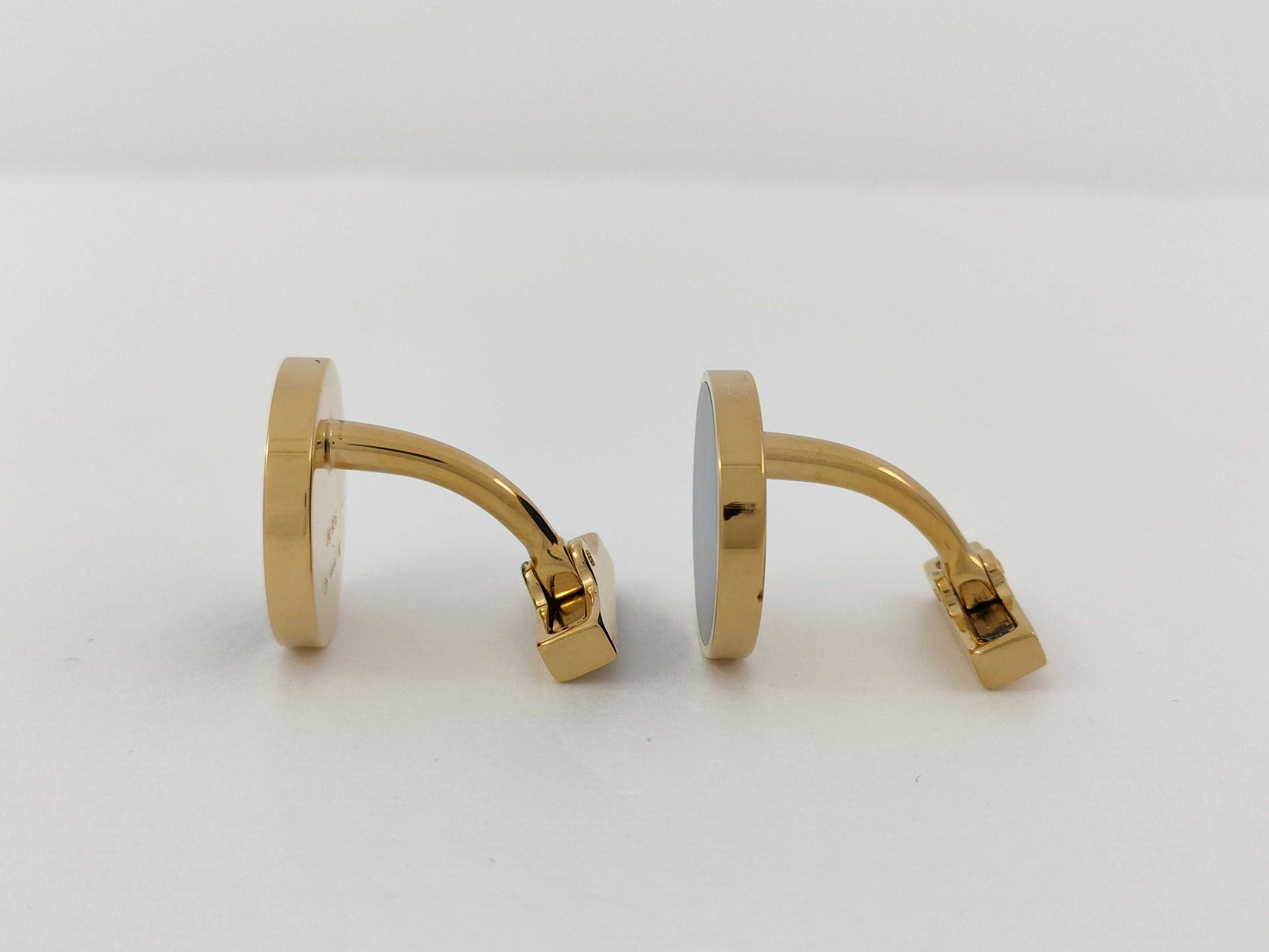 LOUIS VUITTON Bouton de Manchette Cufflinks 925 with Case