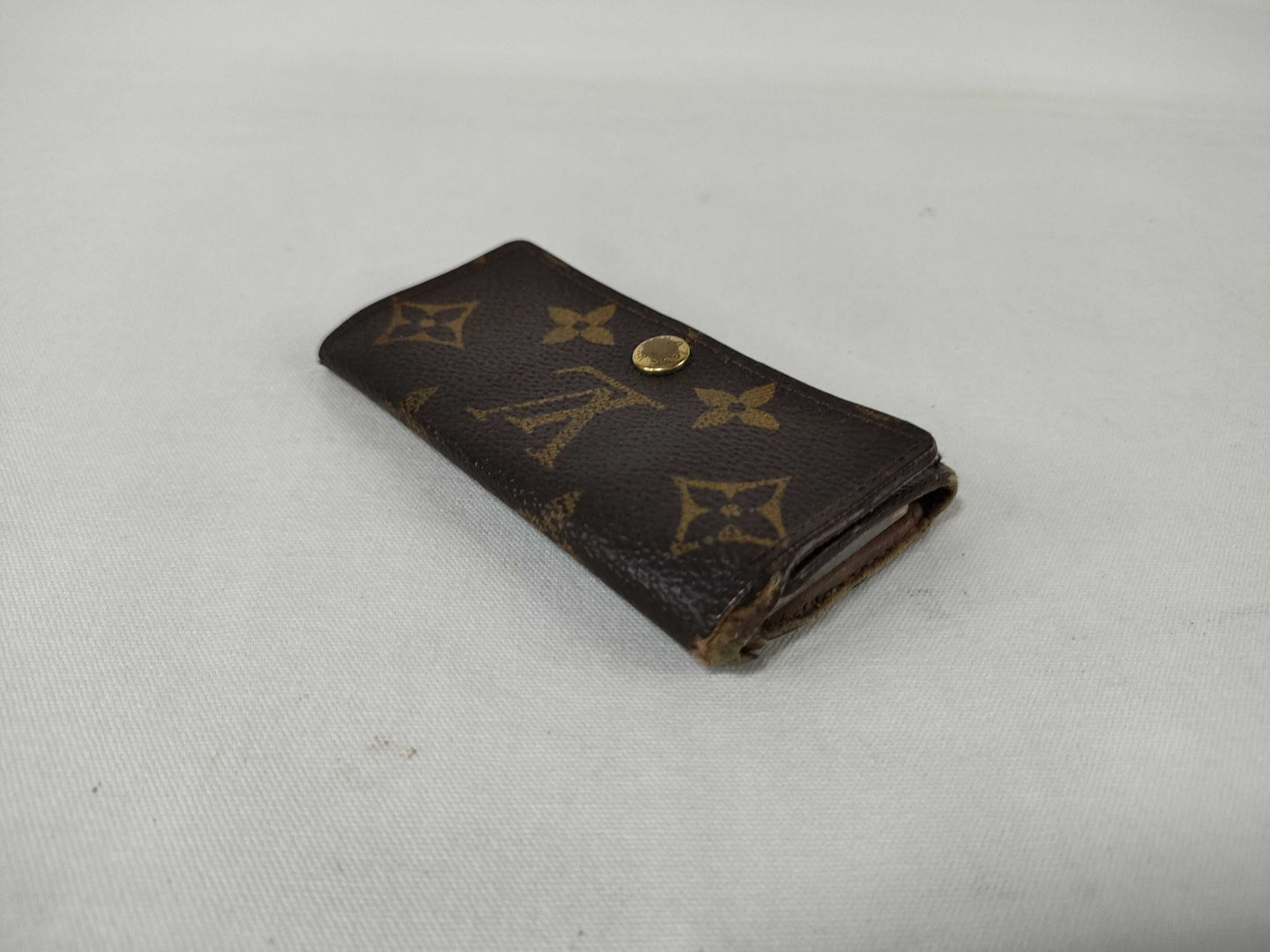 LOUIS VUITTON Monogram Monogram/Damier Azur Key Case Key Case/Key Holder