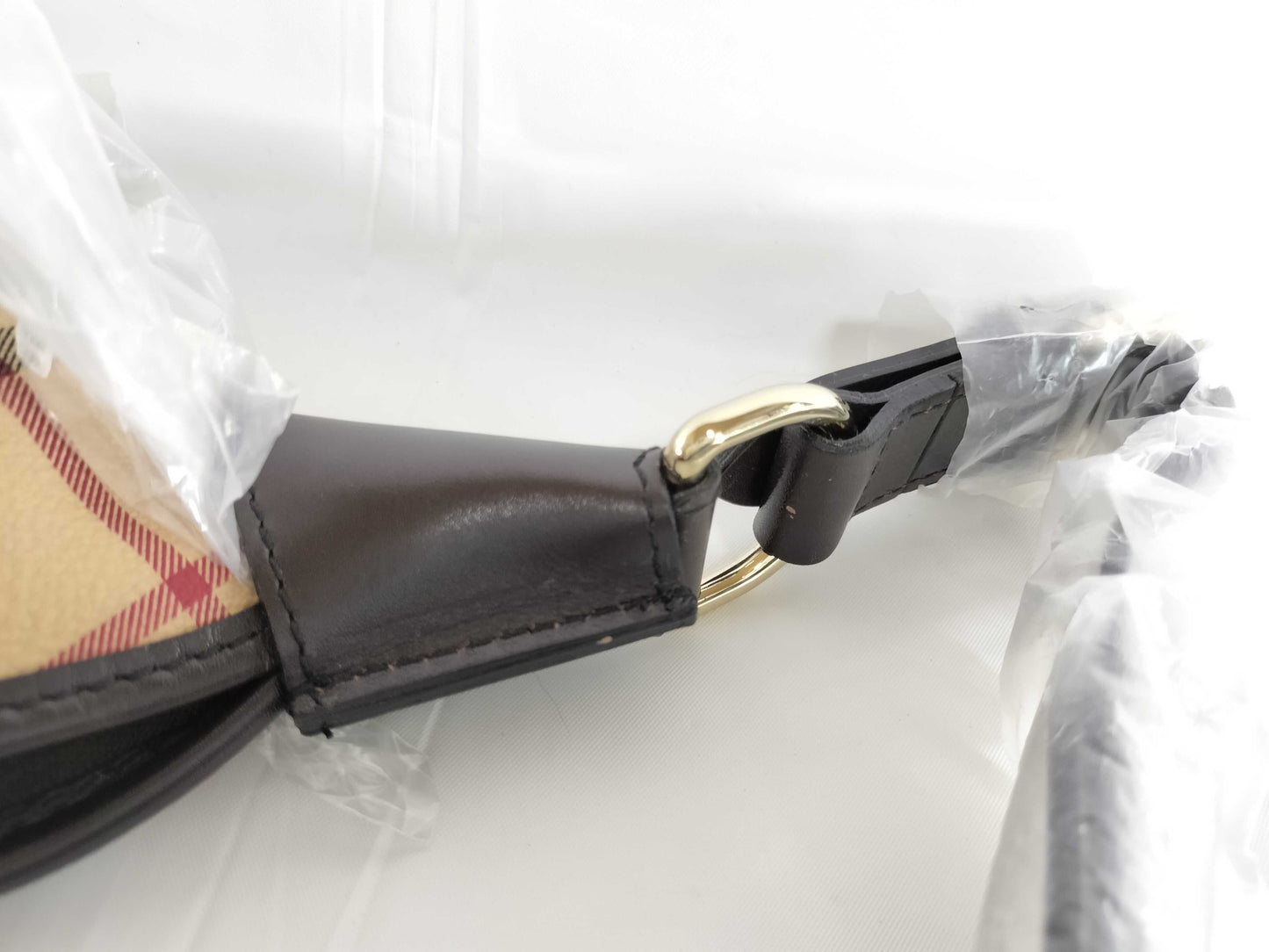 BURBERRY Nova Check Handbag Handbag