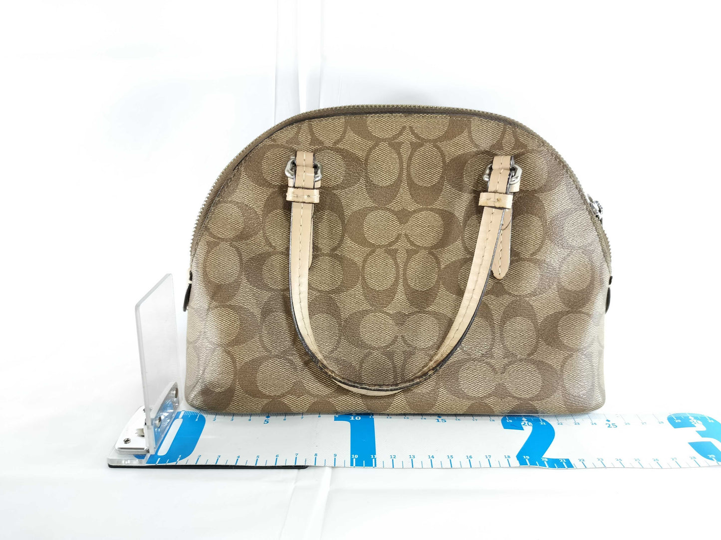 COACH Signature 2-way Shoulder Bag, Long Wallet, Leather Folding Wallet, Shoulder Bag