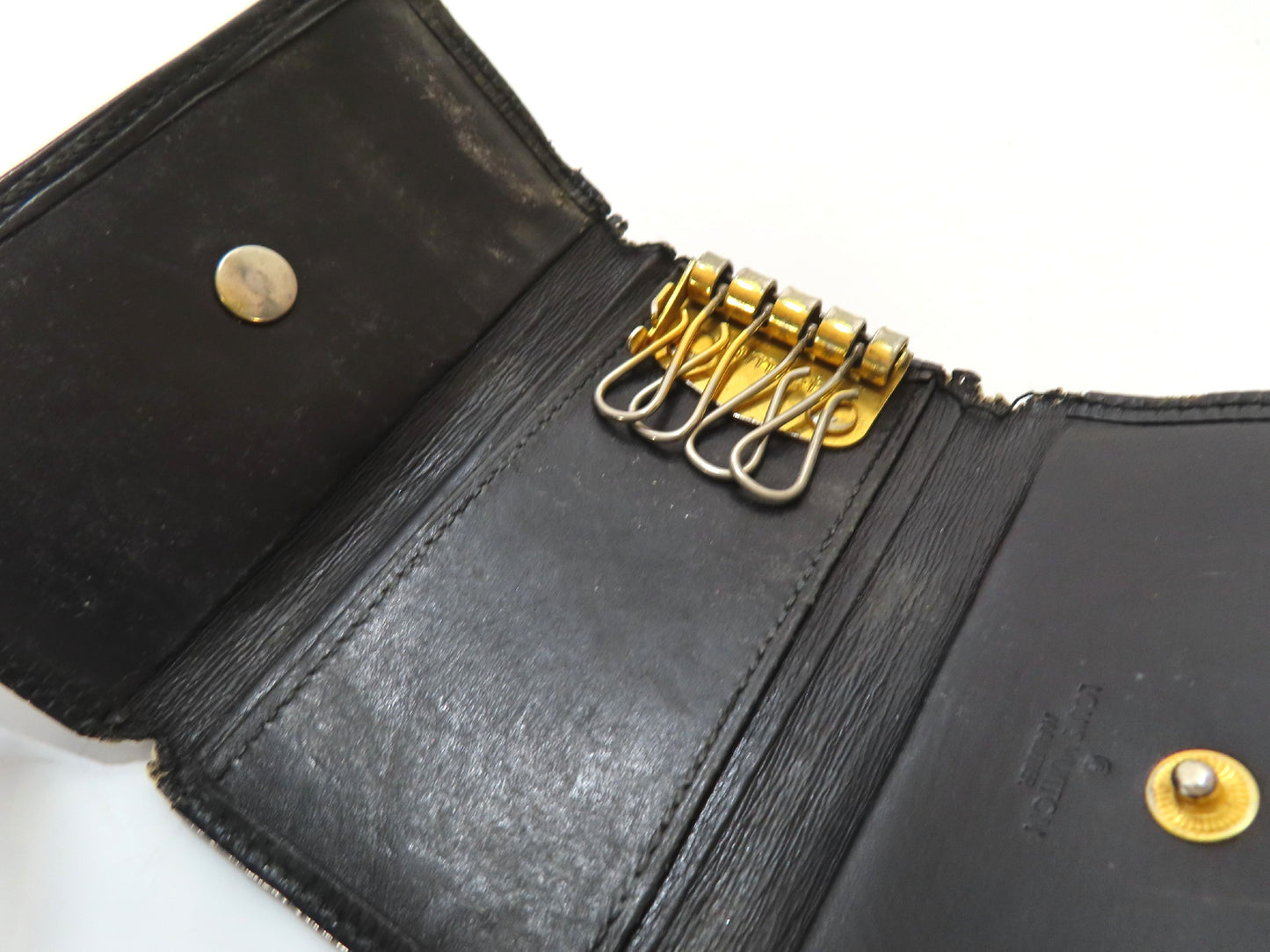 LOUIS VUITTON Monogram Folding Wallet, Key Case, Epi Leather Key Case, Wallet