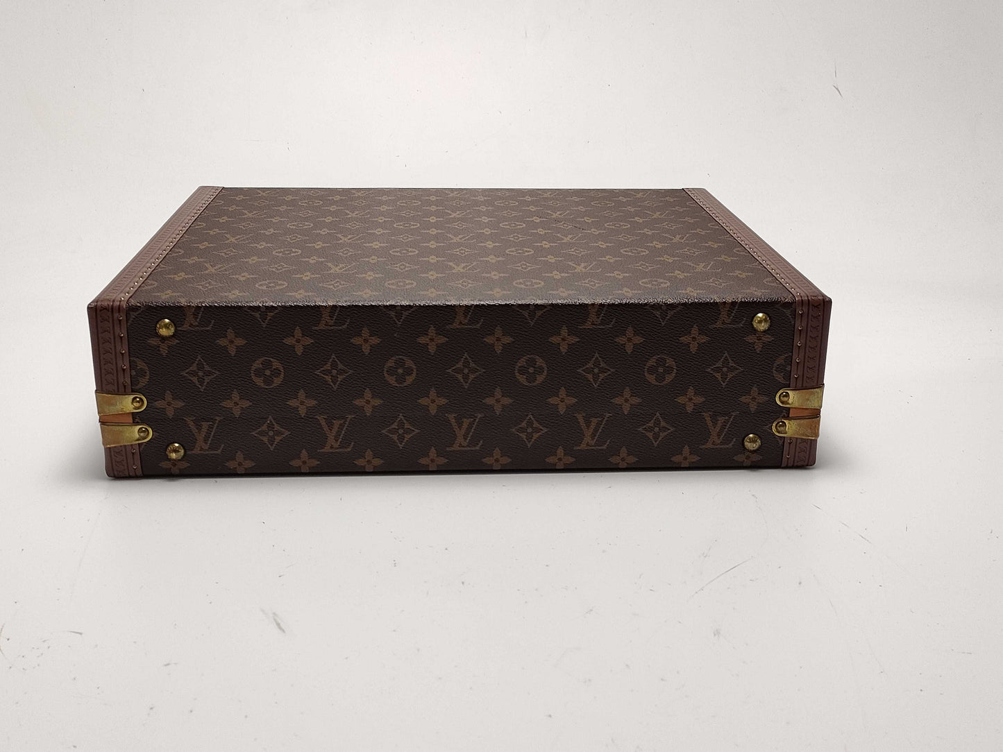 LOUIS VUITTON Monogram M53012 President Crassall Trunk Business Bag