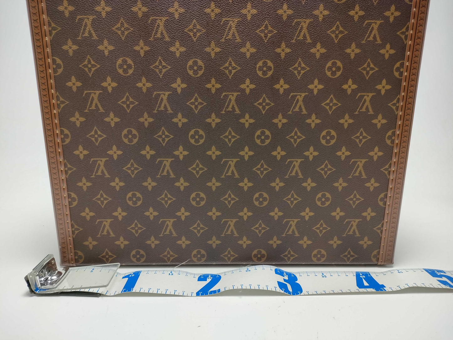 LOUIS VUITTON Monogram M53012 President Crassall Trunk Business Bag