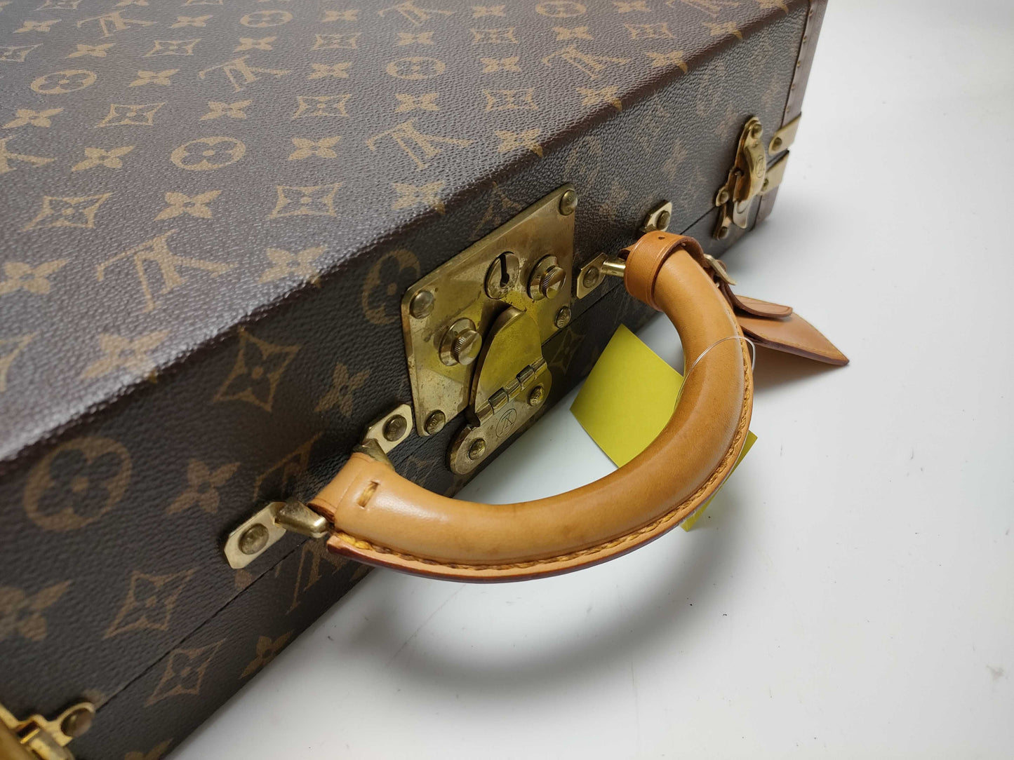 LOUIS VUITTON Monogram M53012 President Crassall Trunk Business Bag