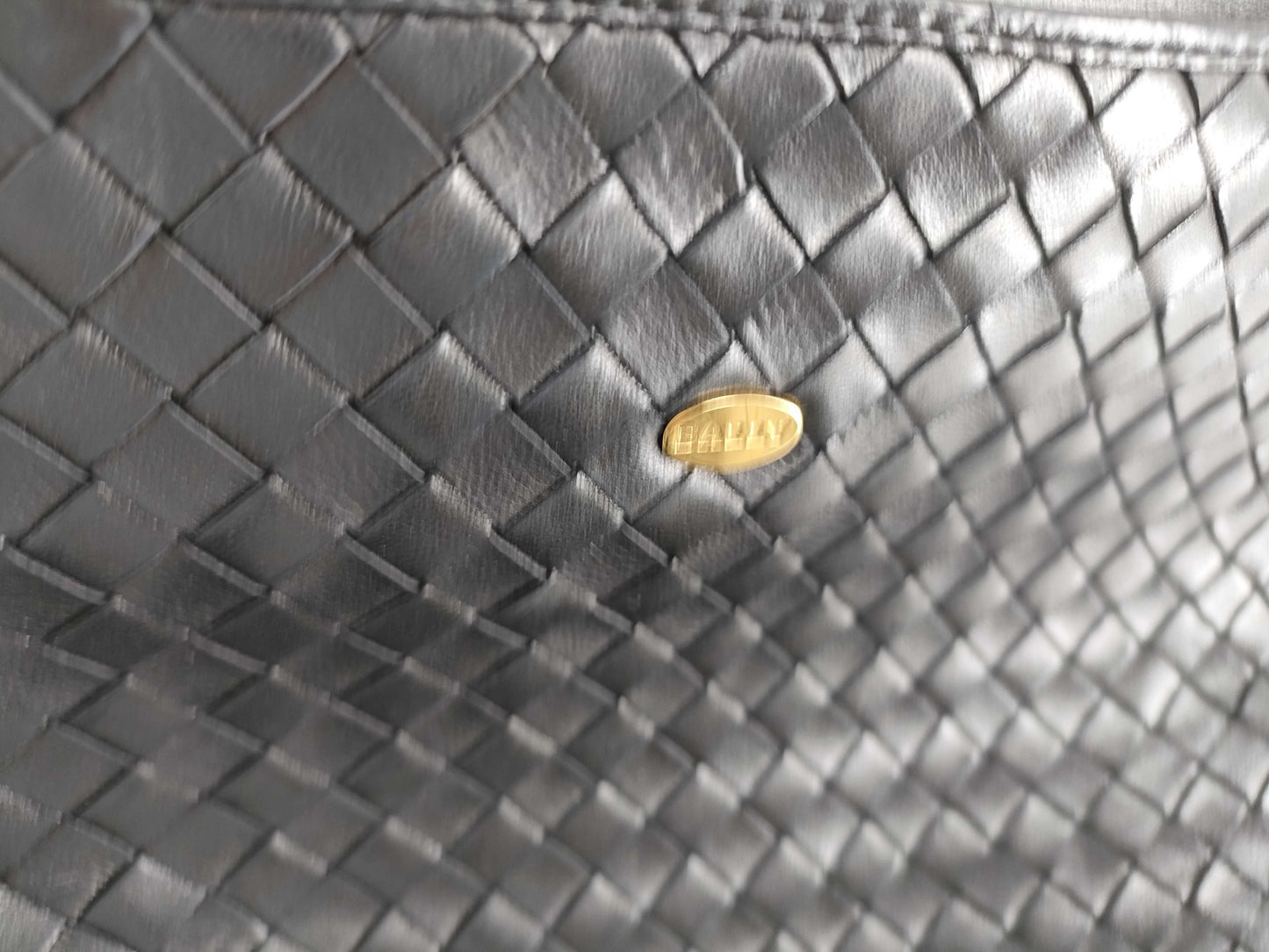 (10460_0222) BALLY Leather Intre Shoulder Shoulder Bag