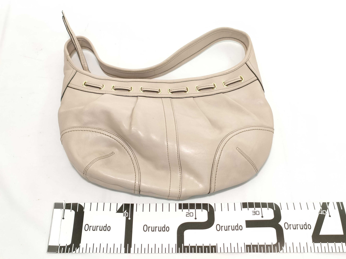Salvatore Ferragamo Vara Coach Leather Bag Set Tote Bag