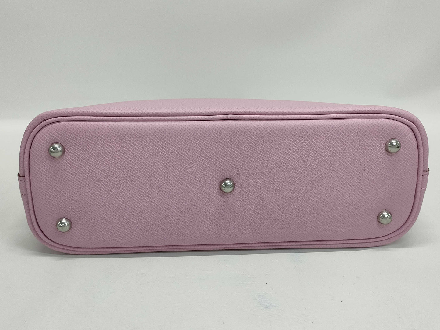 HERMES Bolide 25 Epsom Leather Mauve Silvestre Silver Hardware U Stamp Handbag