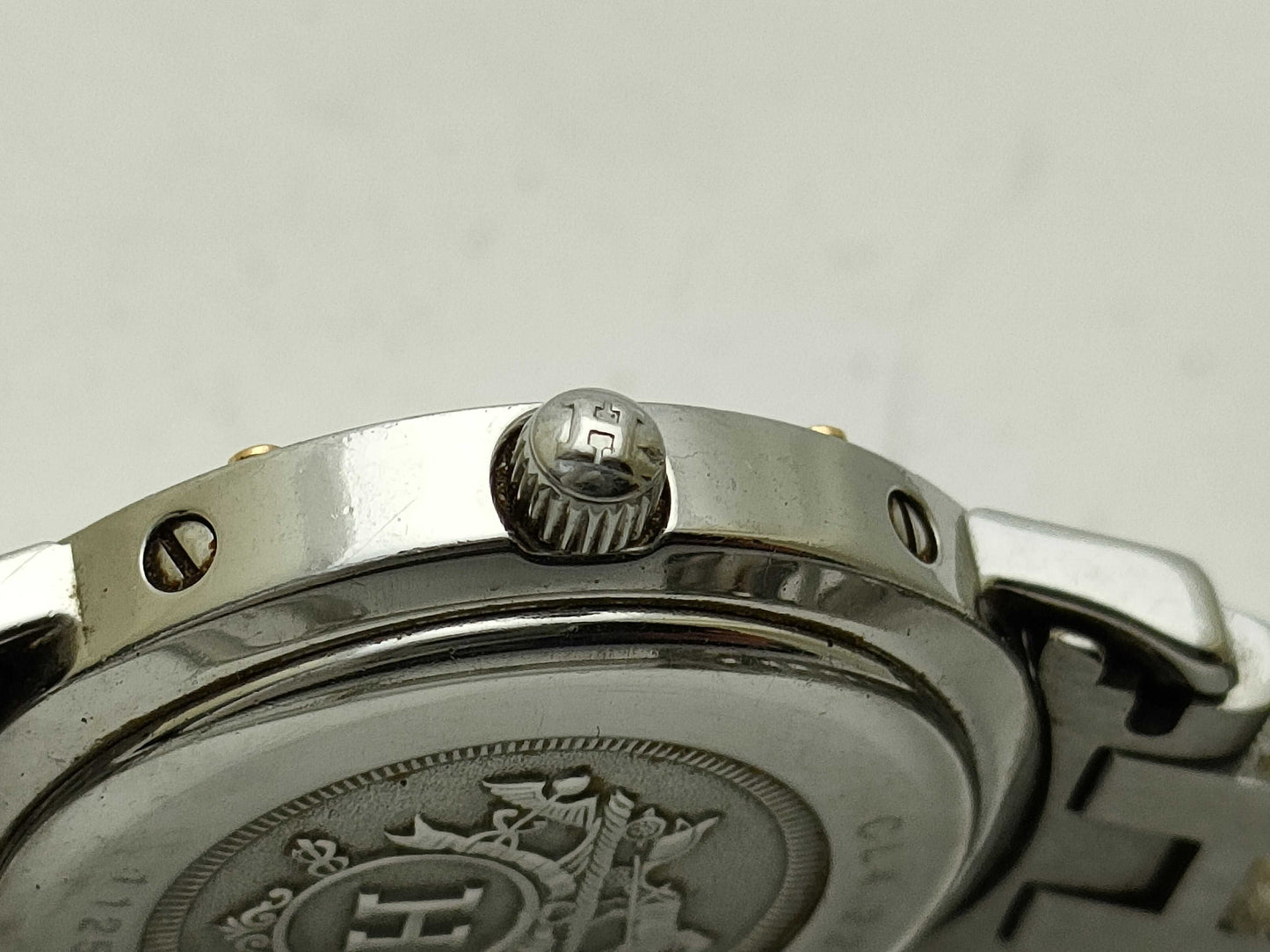 HERMES CL4.220 White Dial Women's Watch