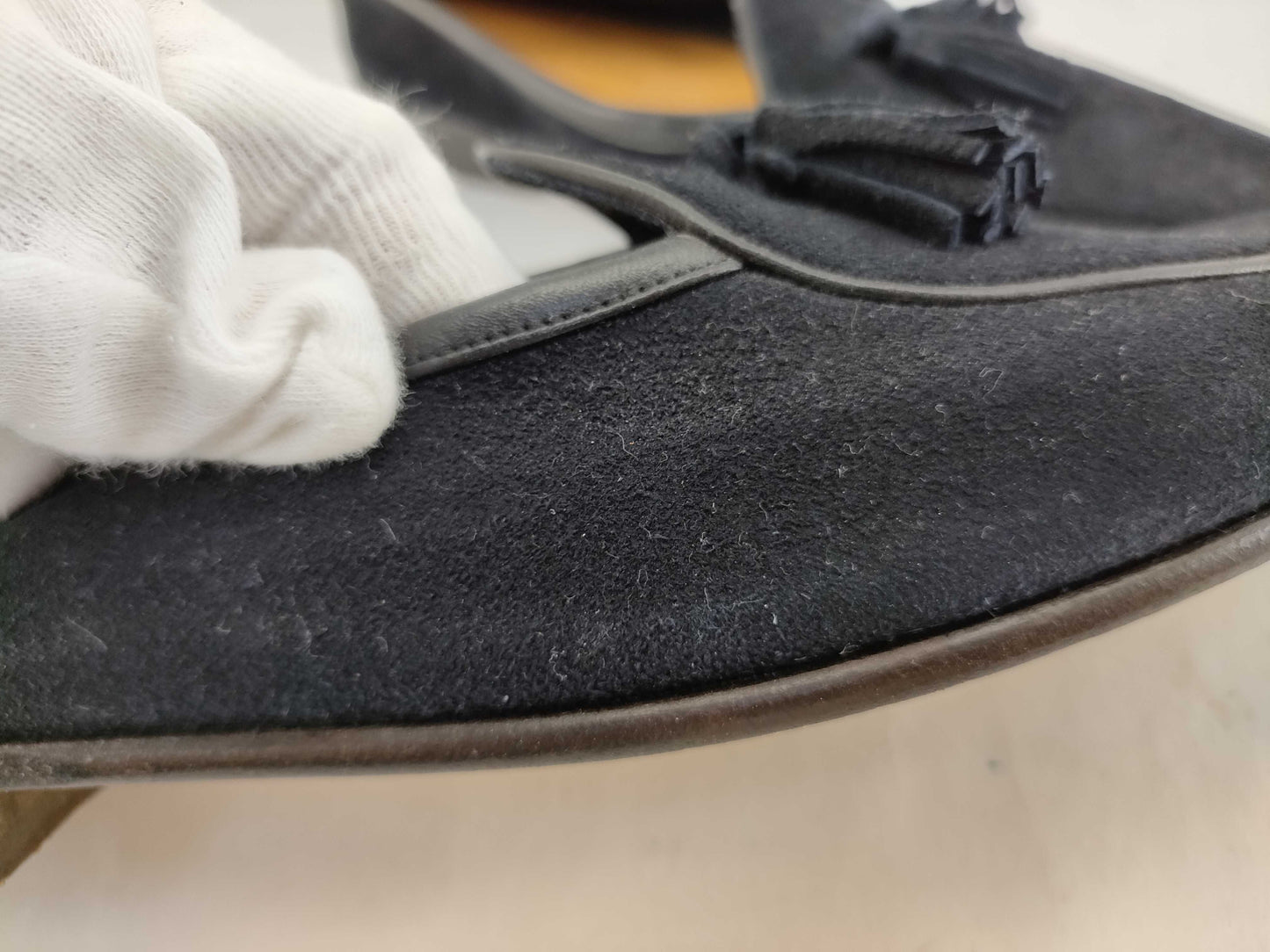 GOYARD Belgian Suede Loafers