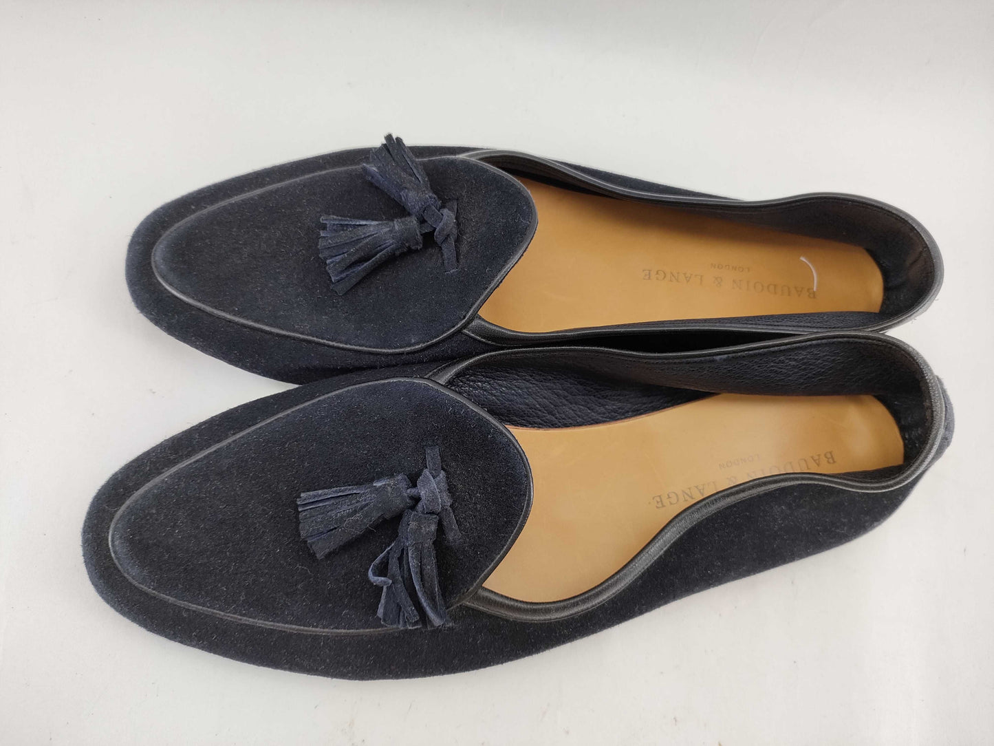 GOYARD Belgian Suede Loafers