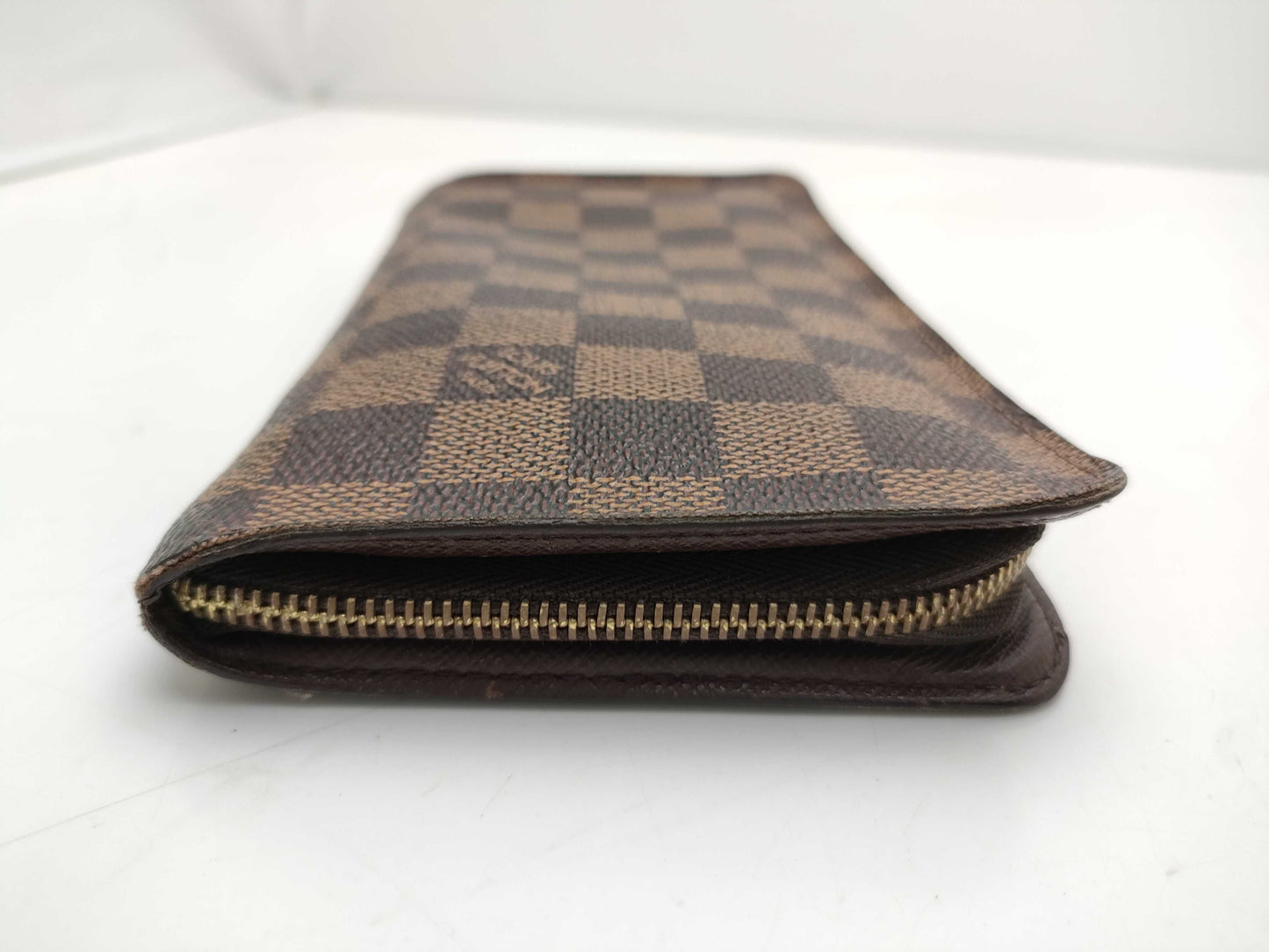 LOUIS VUITTON Damier N61728 Porte Monnaie Zip Wallet