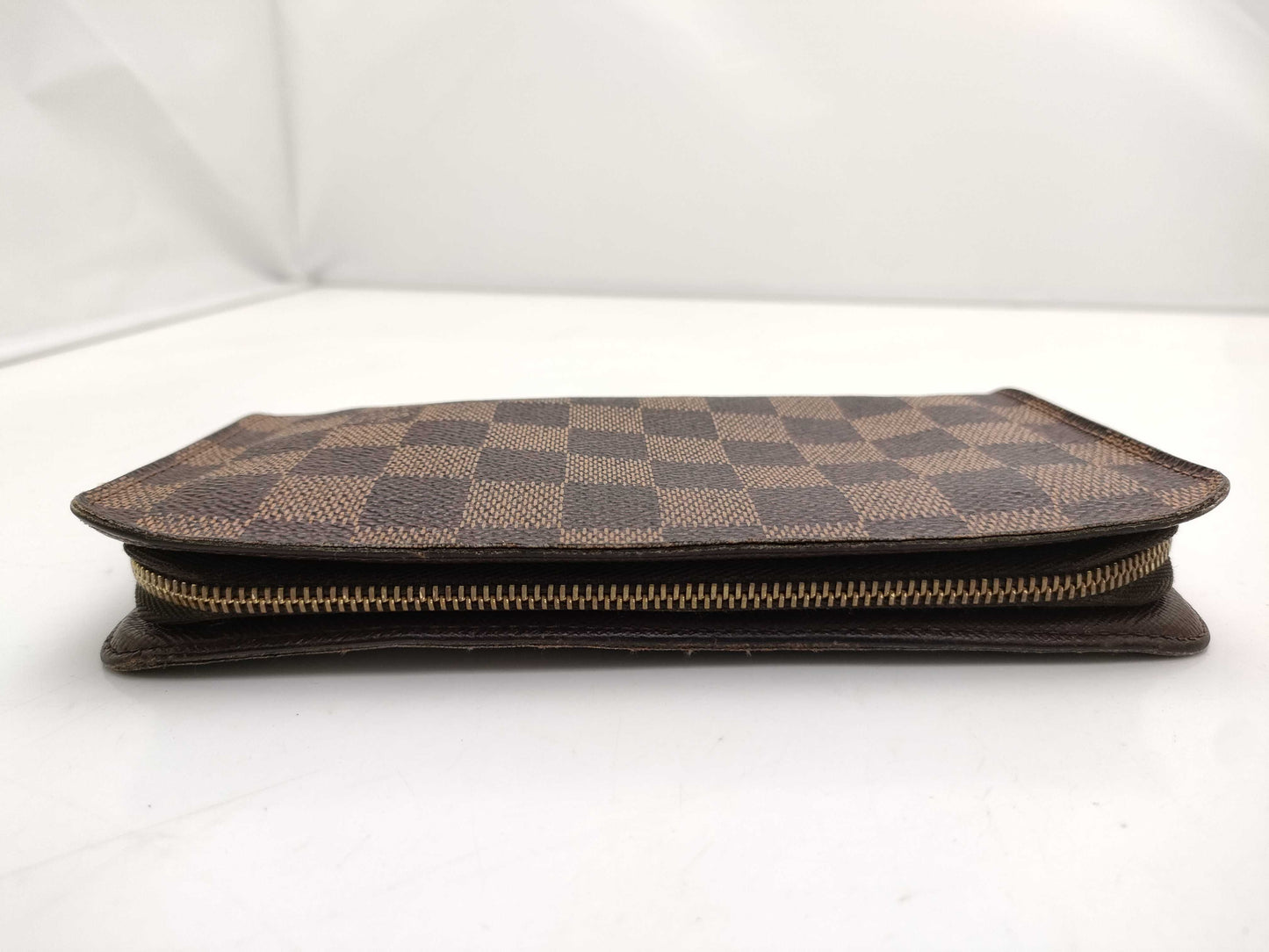 LOUIS VUITTON Damier N61728 Porte Monnaie Zip Wallet