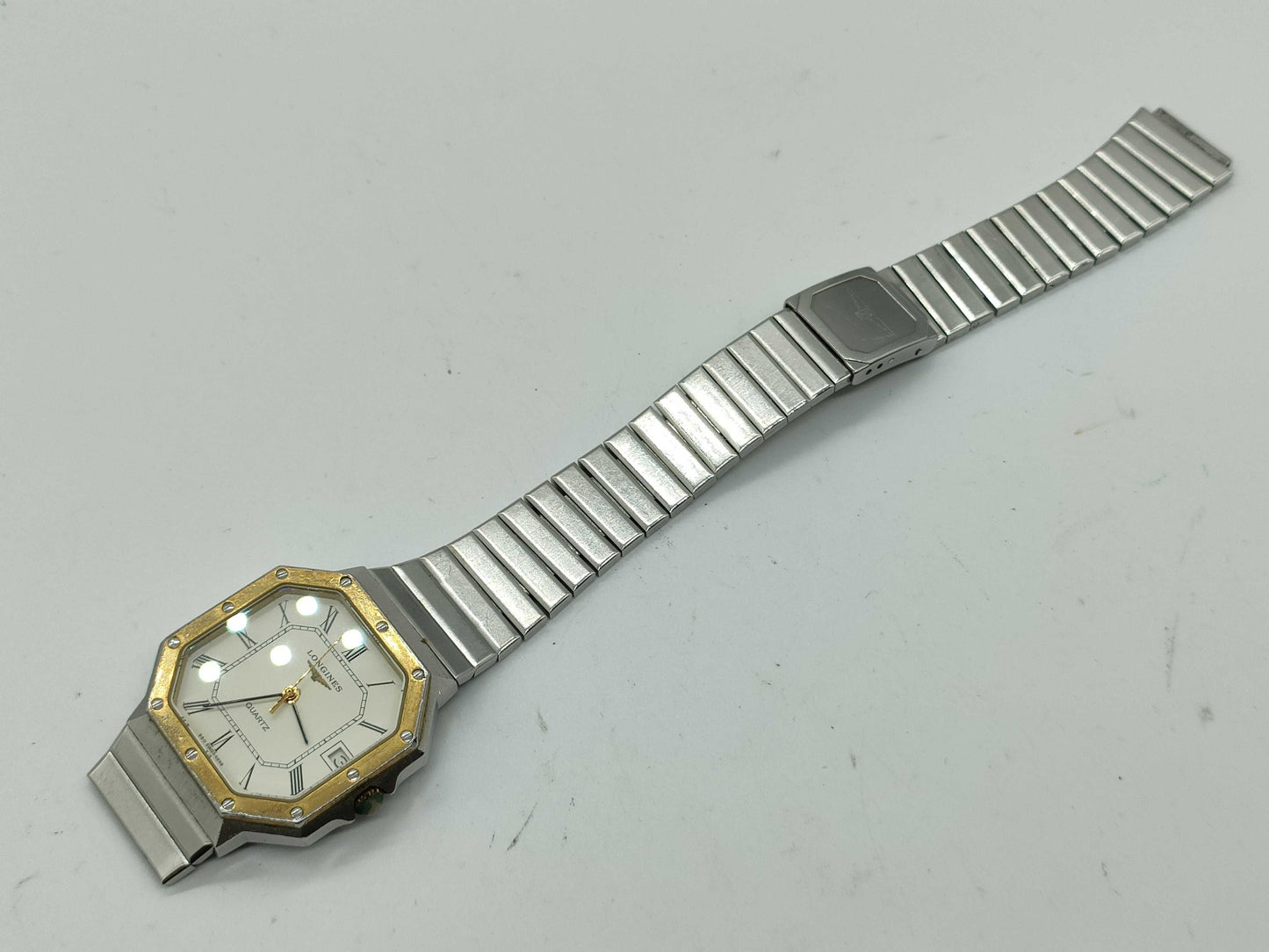 LONGINES Octagon Date Quartz Unmoving Boys' Watch