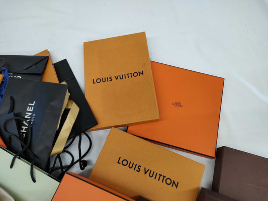 Chanel/Louis Vuitton Paper Bag Box Set, Brand Empty Box Set