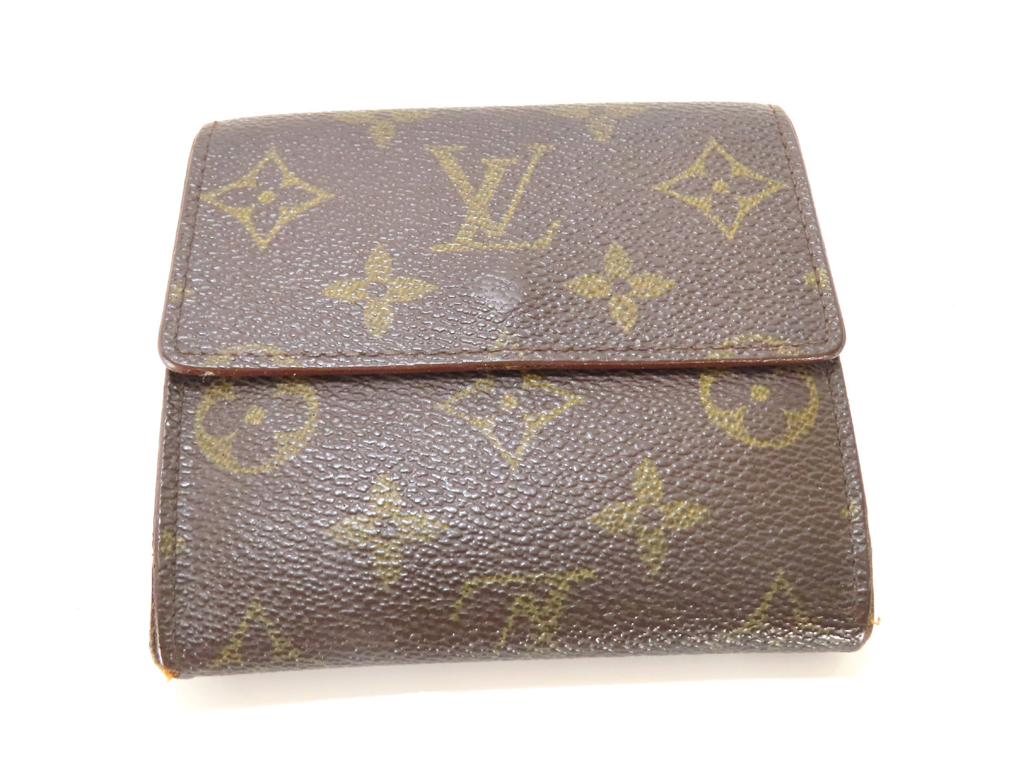 LOUIS VUITTON Monogram Double Hook Coin Purse