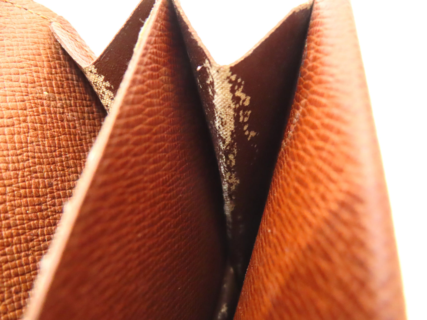 LOUIS VUITTON Monogram Double Hook Coin Purse