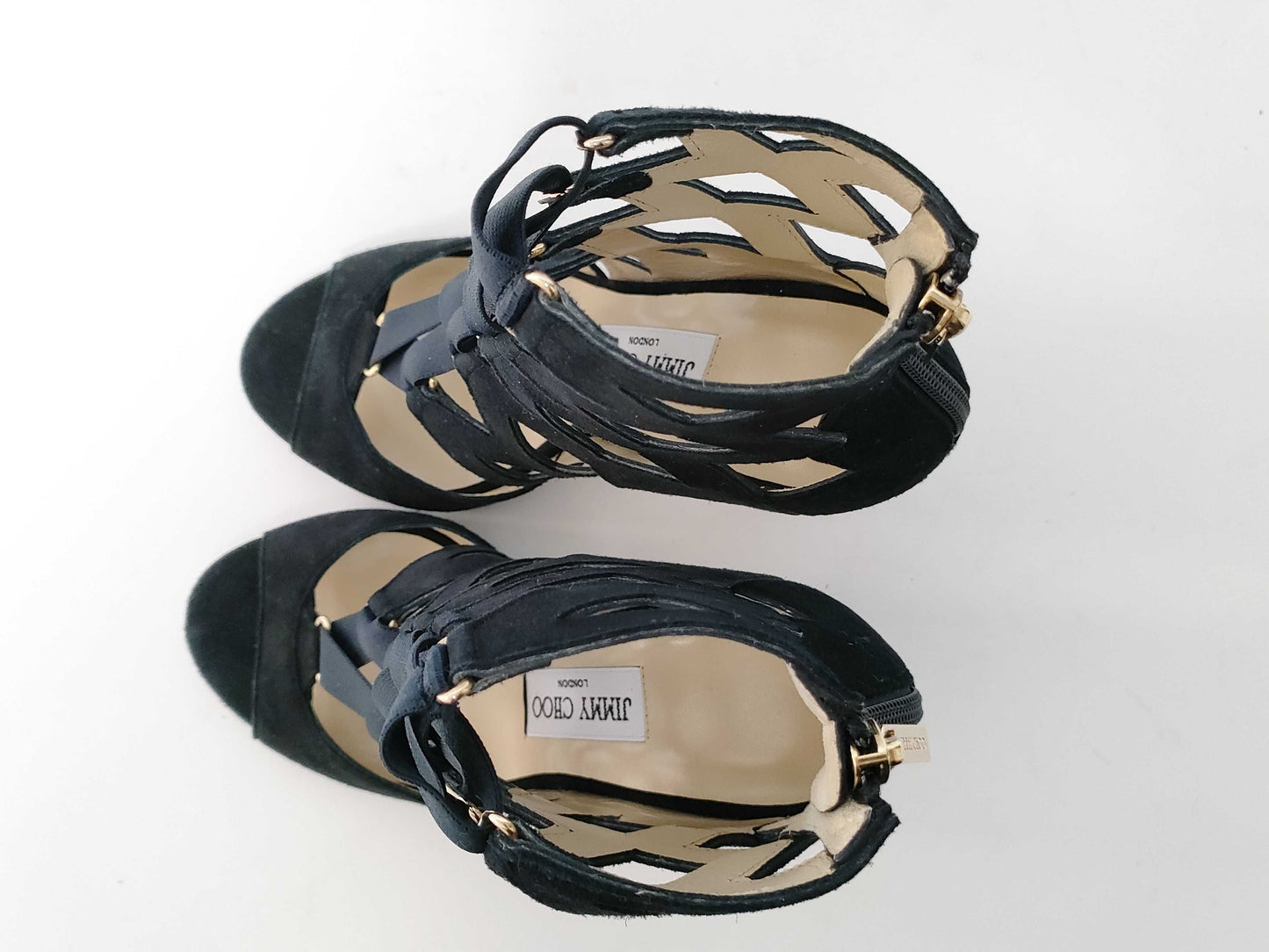 JIMMY CHOO heeled suede pumps