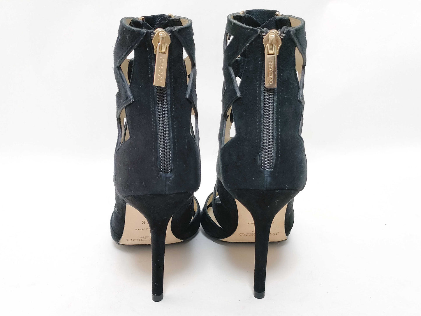 JIMMY CHOO heeled suede pumps