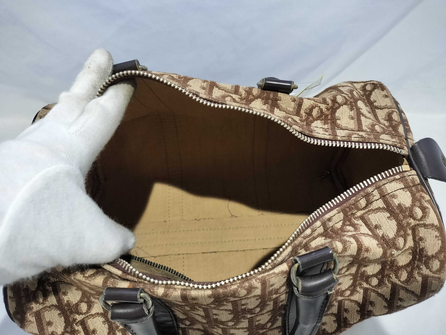 (10460_0353) Dior Trotter Old Boston Boston Bag