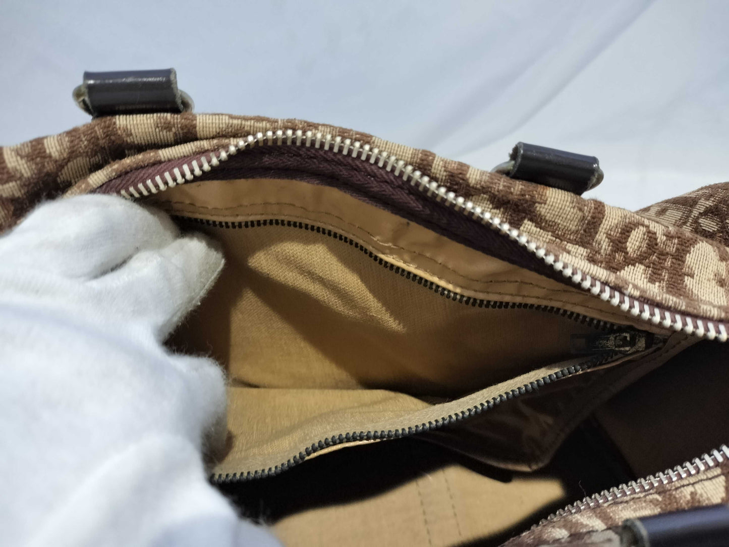 (10460_0353) Dior Trotter Old Boston Boston Bag