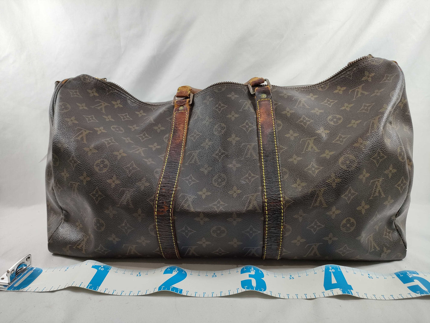 LOUIS VUITTON Monogram Keepall Boston Bag