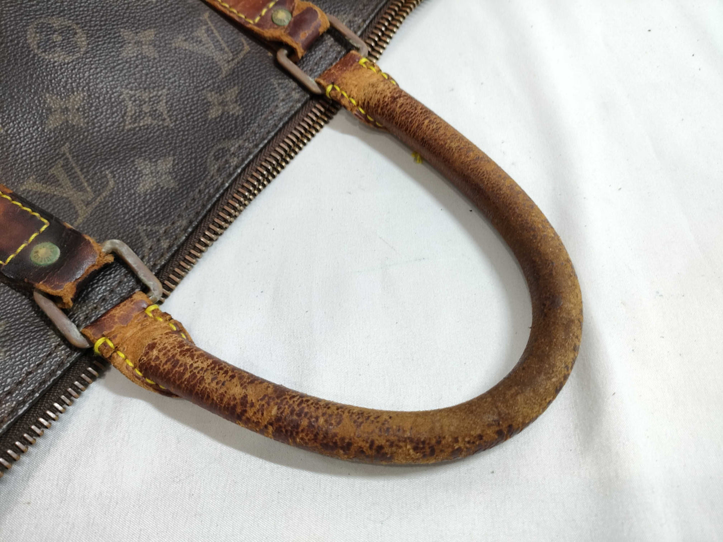 LOUIS VUITTON Monogram Keepall Boston Bag