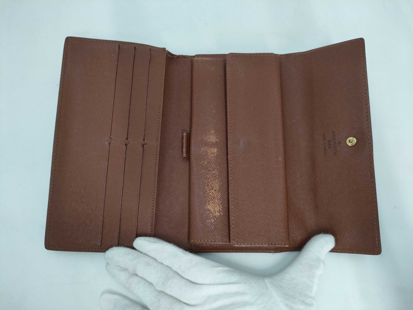 (10463_0033) LOUIS VUITTON Monogram M61217/T61216 Long Wallet Set of 2 Wallets