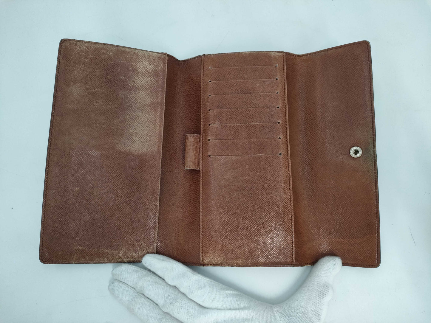 (10463_0033) LOUIS VUITTON Monogram M61217/T61216 Long Wallet Set of 2 Wallets