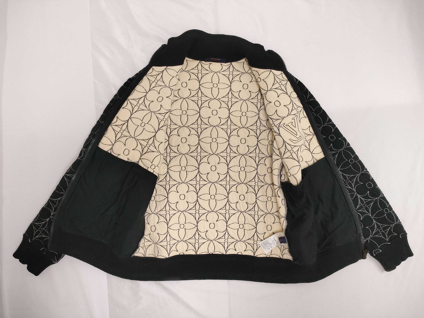 LOUIS VUITTON 21ss Monogram Flower Quilted Jacket
