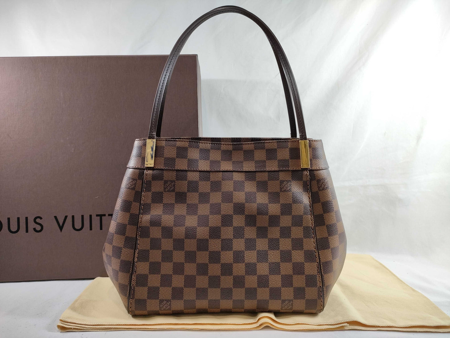 LOUIS VUITTON Damier N41215 Marble Reborn PM Shoulder Bag
