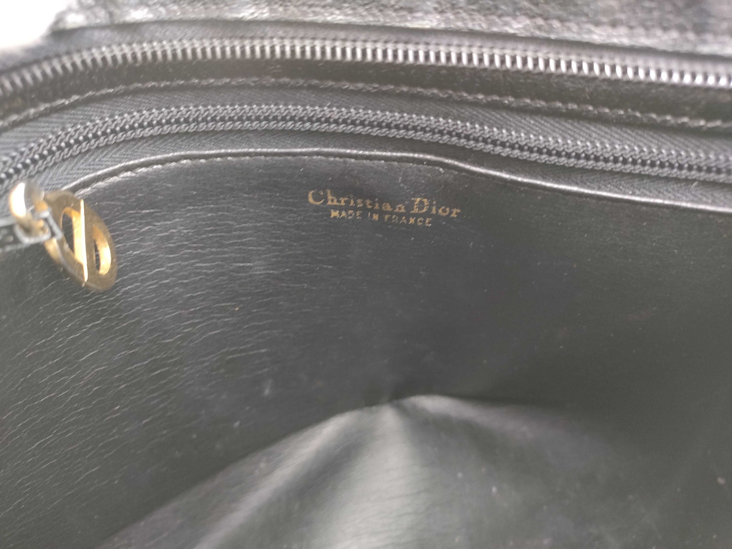 (10460_0336) Dior Vintage Leather One Shoulder Bag Shoulder Bag