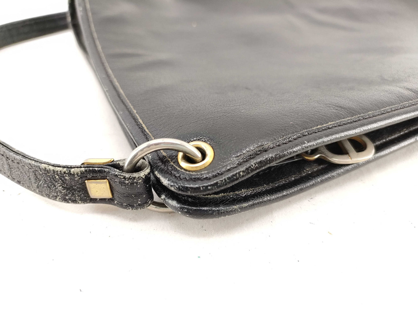 (10460_0336) Dior Vintage Leather One Shoulder Bag Shoulder Bag